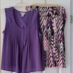 Modern Essential Skirt Set Lavender Size XL